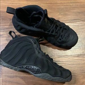 Triple Black Suede Foamposites